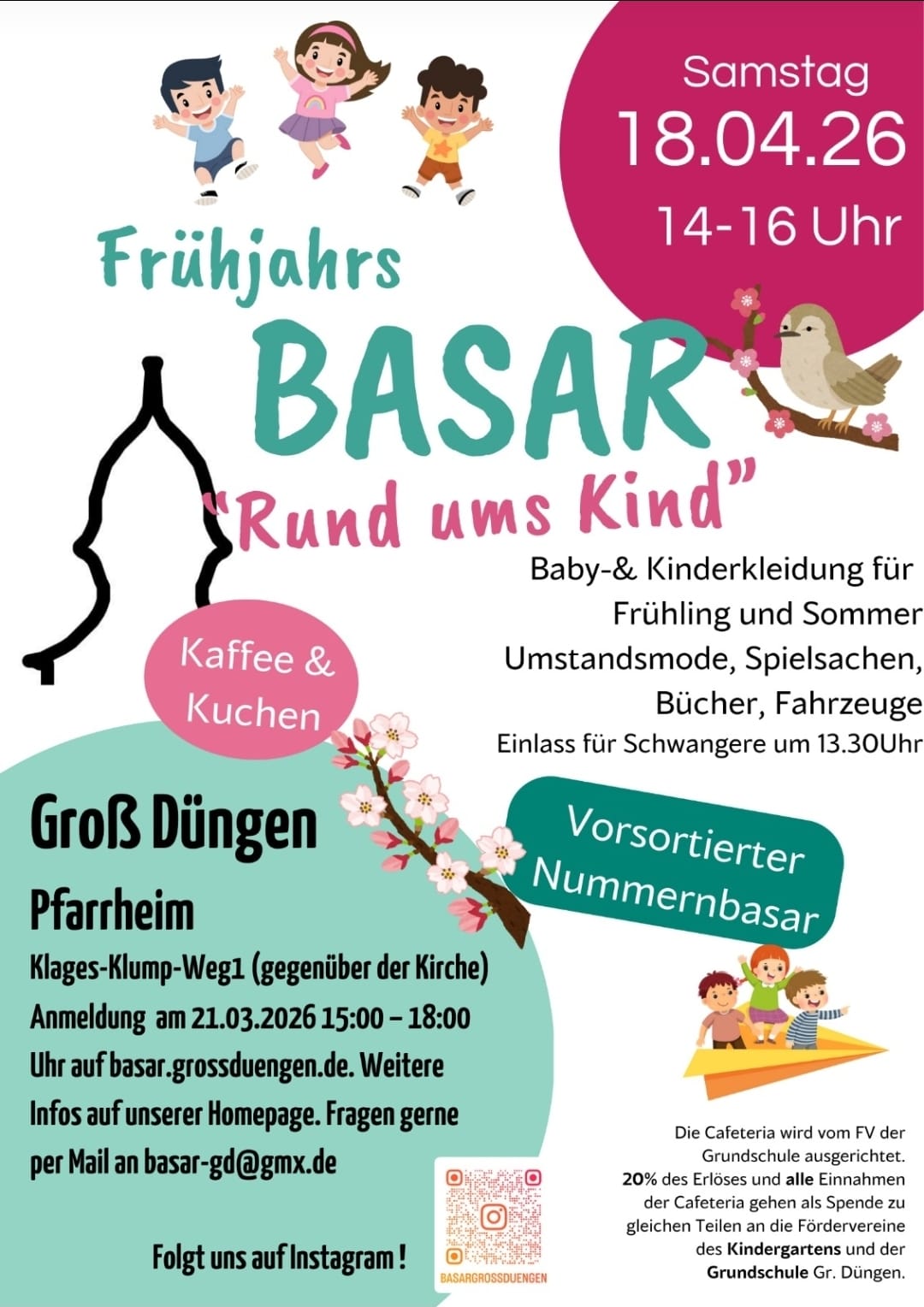 Wir unterstützen den Förderverein der Joseph-Müller-Grundschule Groß Düngen